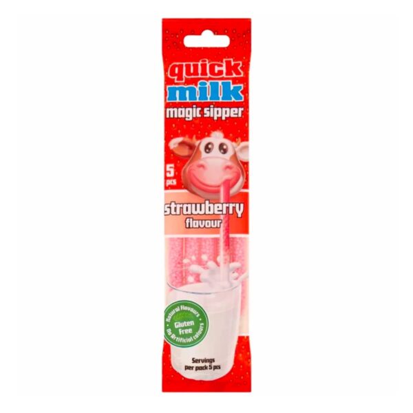 Quick Milk Magic Sipper Strawberry