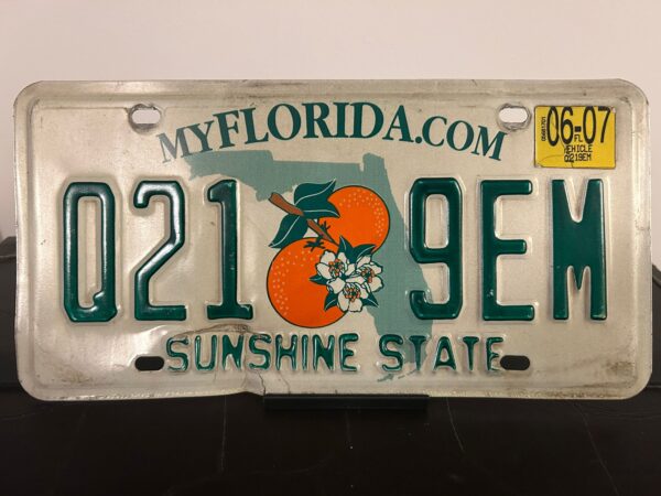 Plaque Floride