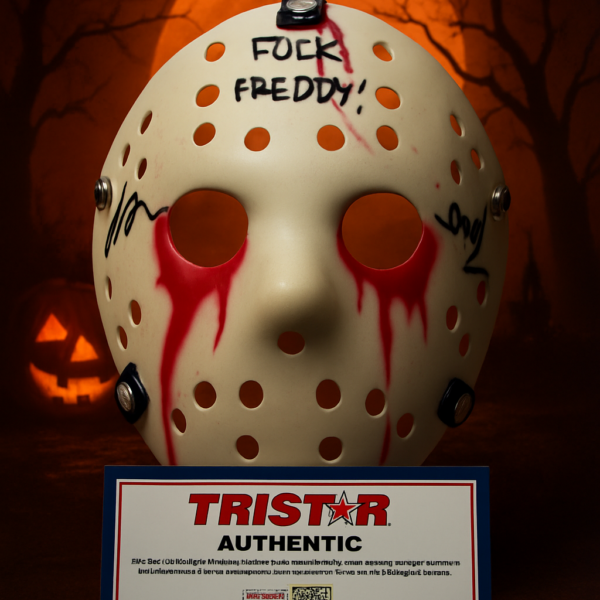 Masque vendredi 13 signé ari lehman