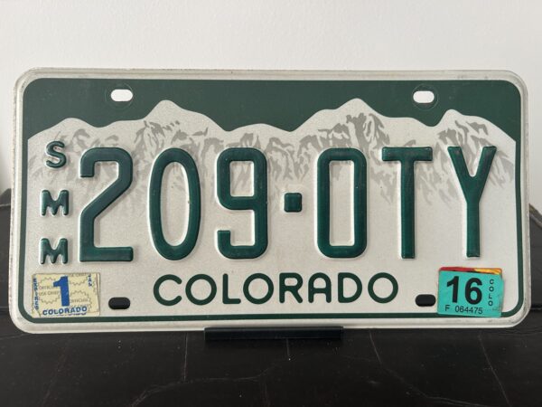 Plaque Colorado