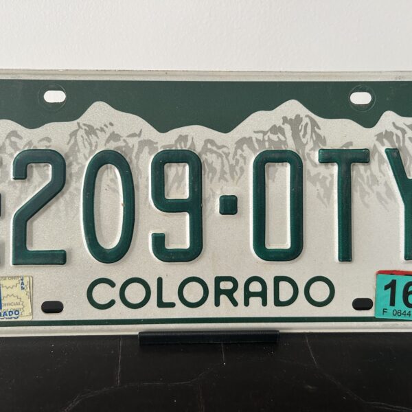 Plaque Colorado
