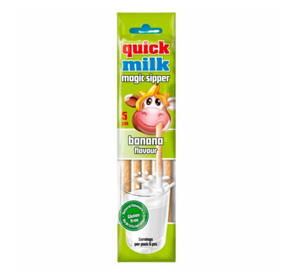Quick milk magic sipper banana