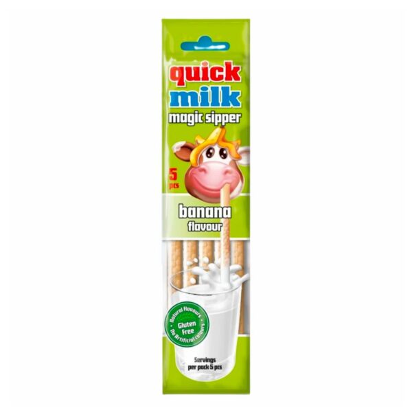 Quick milk magic sipper banana
