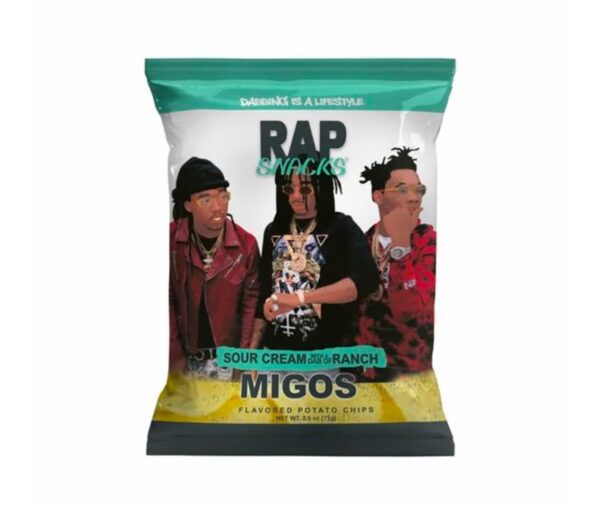 Rap snacks chips migos sour cream & ranch