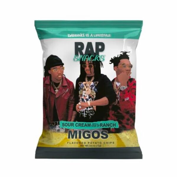 Rap snacks chips migos sour cream & ranch