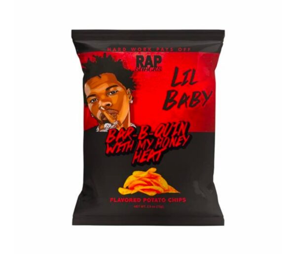 Rap snacks chips lil baby bbq & honey