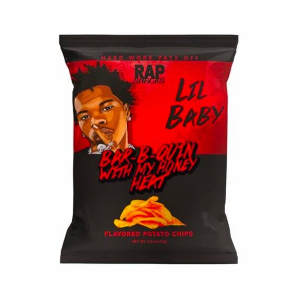 Rap snacks chips lil baby bbq & honey