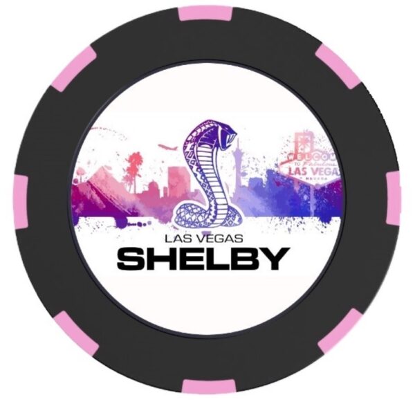 Poker chip shelby skyline pink