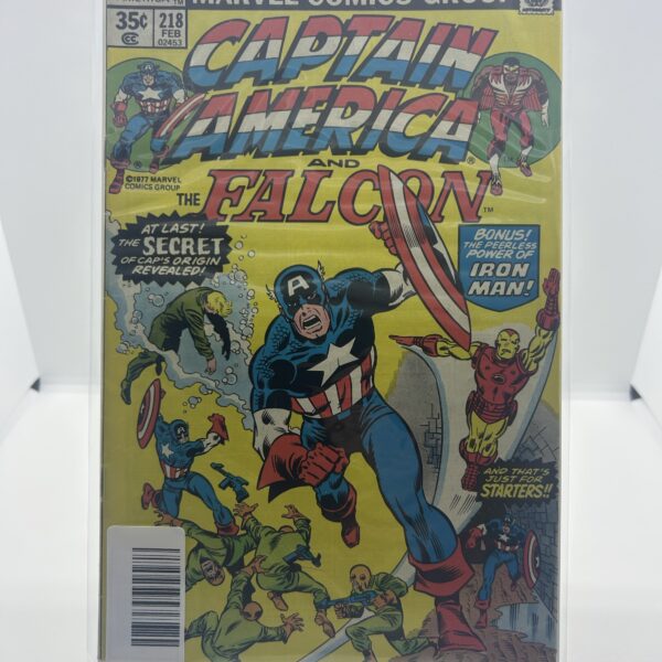 Captain america and falcon