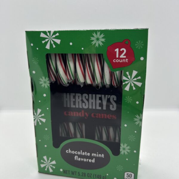 12 candy cannes hershey’s