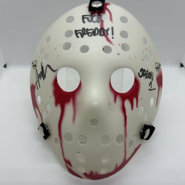 Masque vendredi 13 signé ari lehman