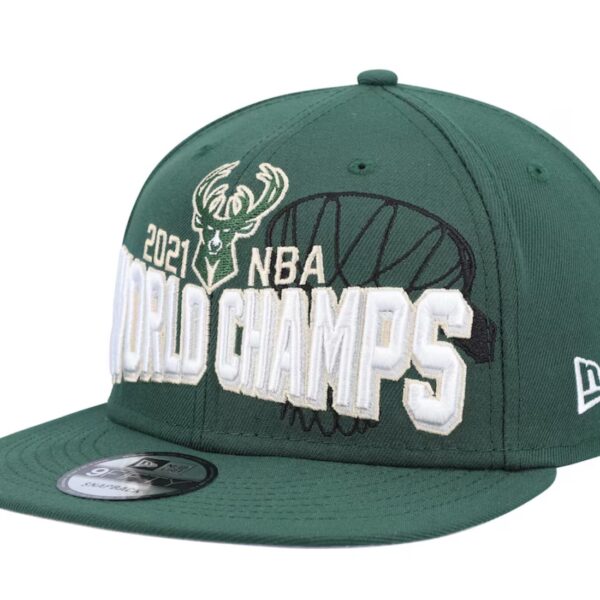 Milwaukee bucks new era youth 2021 nba finals champions